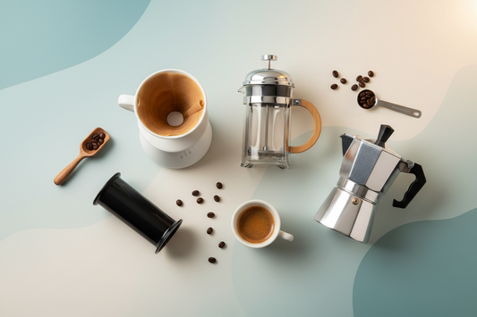 The Ultimate Guide to Brewing Coffee at Home: Espresso, V60, French Press, Moka Pot, and AeroPress